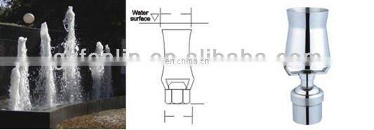High quality stainless steel dancing effect water spray nozzles water jet fountain nozzles