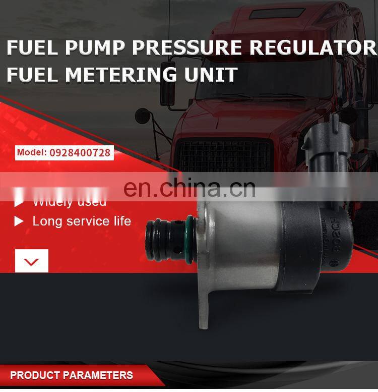 Fuel pump pressure regulator valve metering unit 0928400788