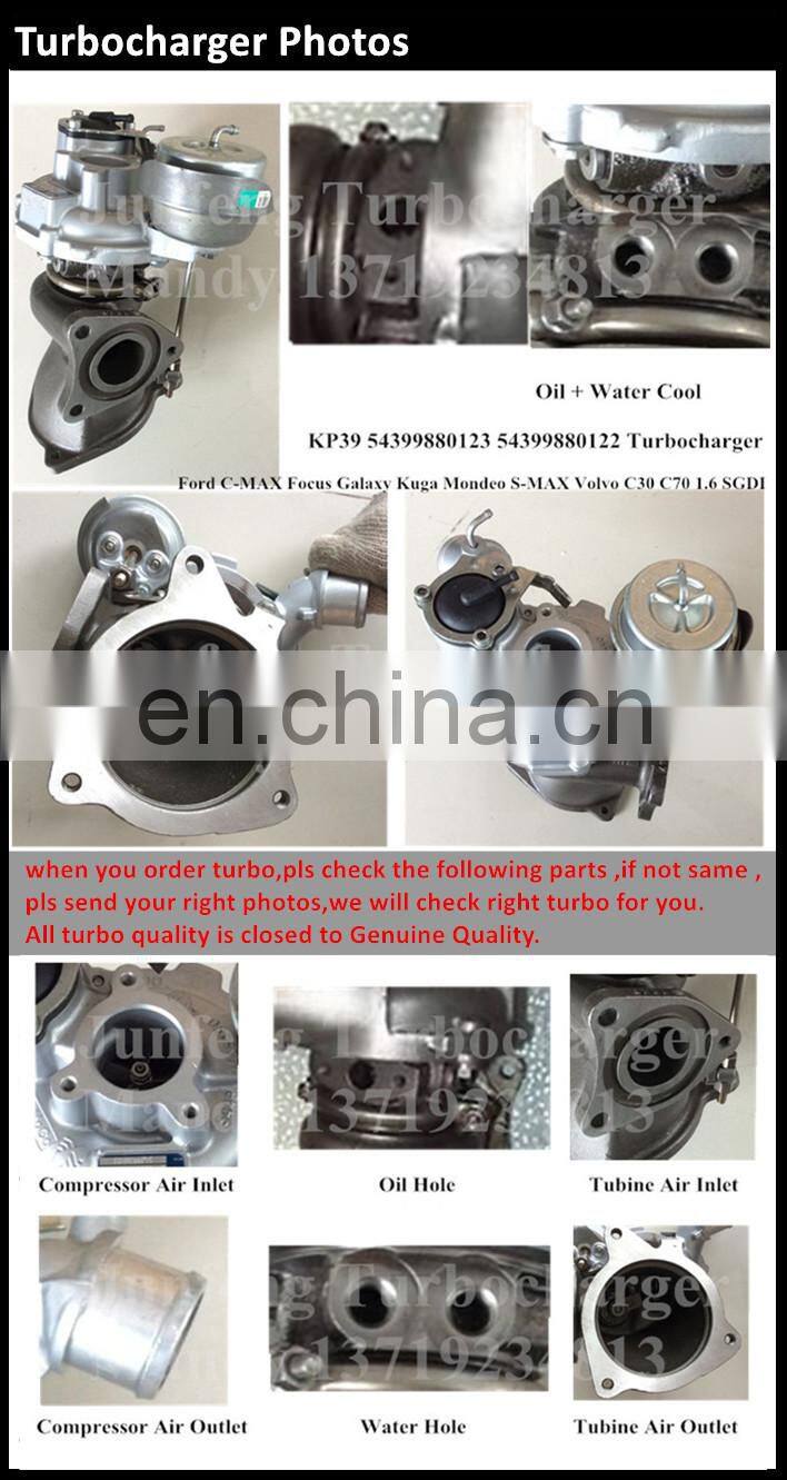 NEW GENUINE Borg Warner OEM Turbocharger KP39 54399880131 54399700131 Turbo For Ford S-MAX 1.6