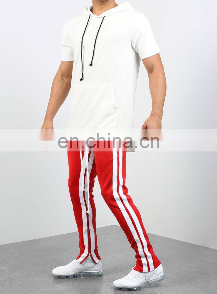 DiZNEW 2019 wholesale high quality stripe track pants trousers for men