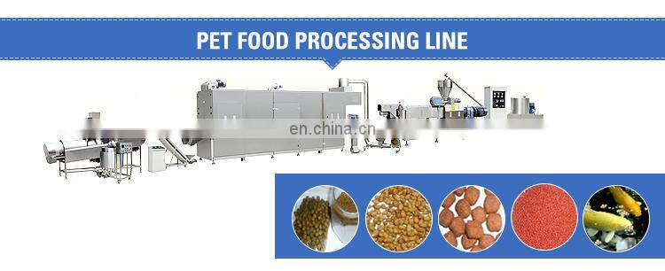 China Supplier Jinan Shandong Dog Cat Fish Twin Screw Extruders Machinery Dog Food Pellet Making Machine Equipment