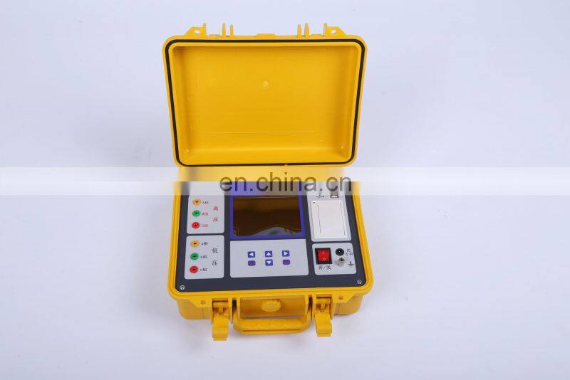 Automatic Portable Transformer Turns Ratio Tester TTR Meter
