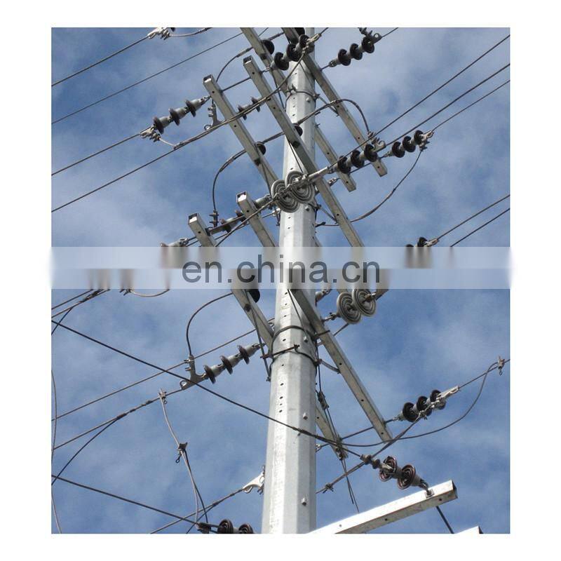 Q345 9M steel pole for Philippines