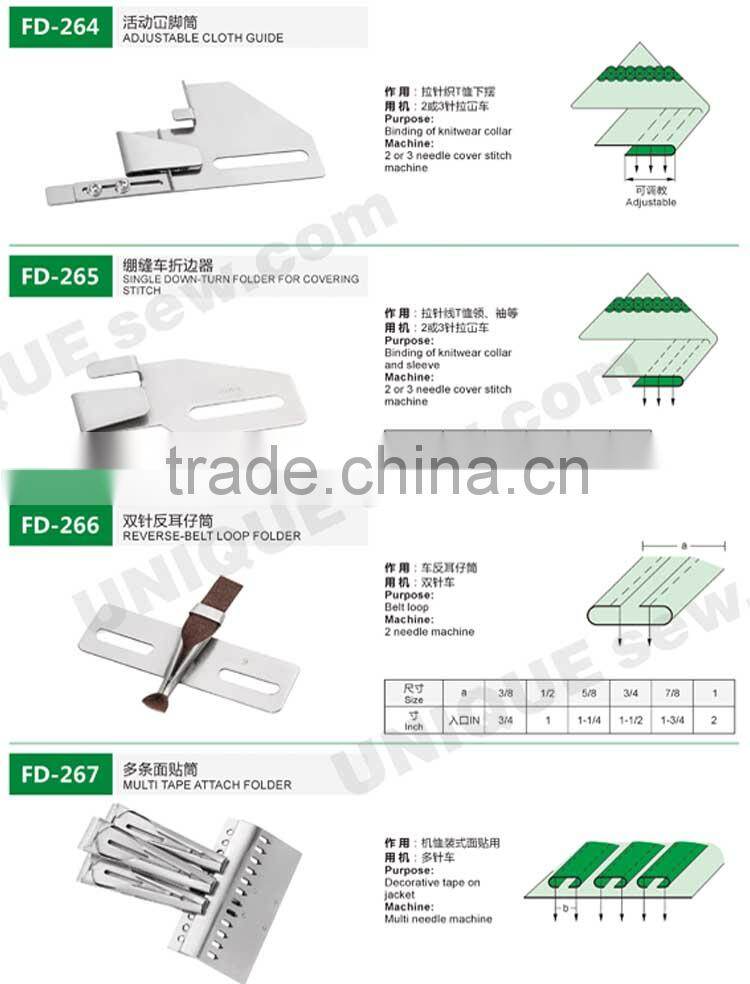 Folder/Binder for sewing machine 3
