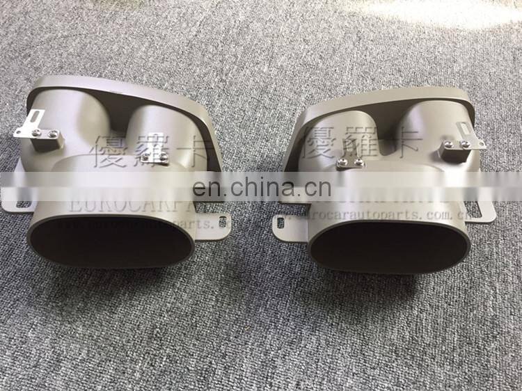 s class w222 rear diffuser exhasut tips muffler tips carbon finber diffuser for w222 to B style 2016 2017 MB auto parts for w222