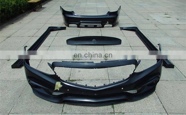 2014 W style W212 body kit for E-CLASS W212 car MC conversion