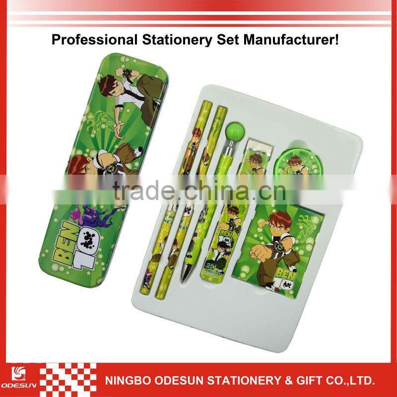 Disney factory audit manufacturer's and Cute Cartoon stationery set for kids 1411028