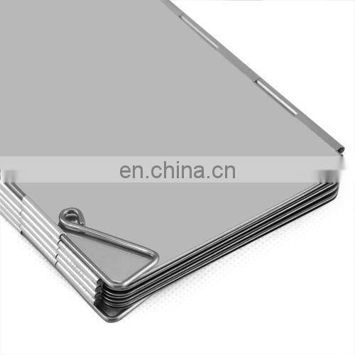 10 plates Fold Camping Cooker Gas Stove Wind Shield Screen Foldable Outdoor
