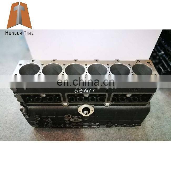 Good quality 6BG1T 6BG1 engine cylinder block for excavator engine parts