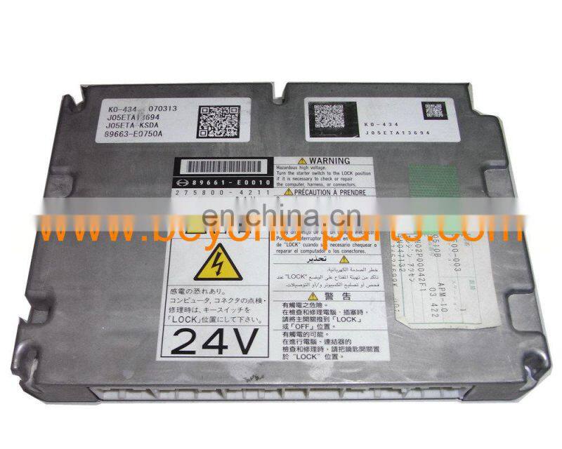 SK250-8 J05E excavator engine controller YN02P00040F1
