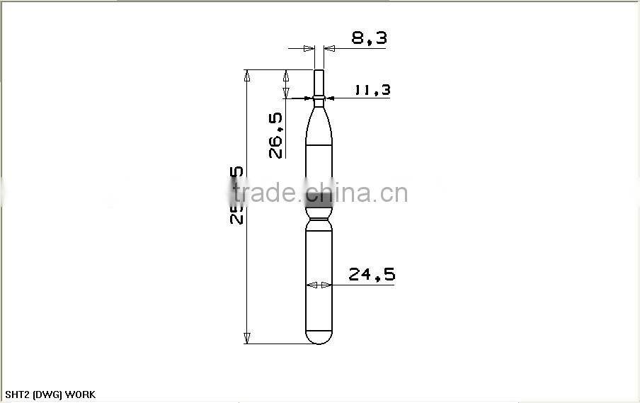 LDPE ice pop tube blow molding machine