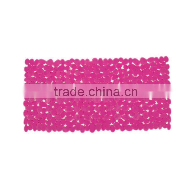 Modern colourful bath rug