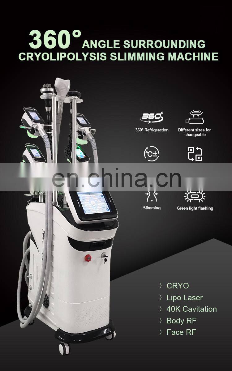 Top Saleing Product 2021 Crioliplisisculpingcryolipolysis Cryo Fat Freeze Vacuum Cavitation System Equipo Criolipolisis