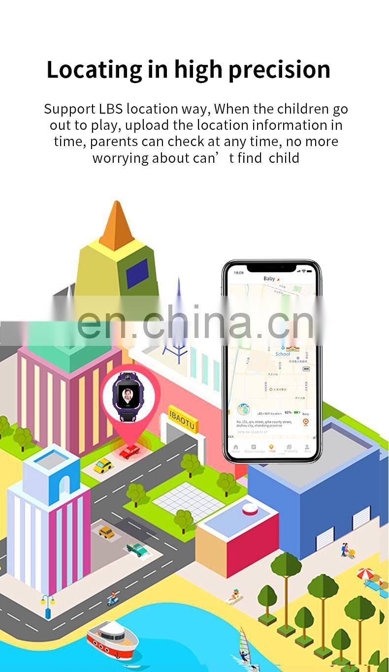 Wholesale NEW ARRIVAL ANAK 6th Generation Q19/Q12 Kids smartwatch , boys girls Wristwatch Cellular, Child wristband watch phone