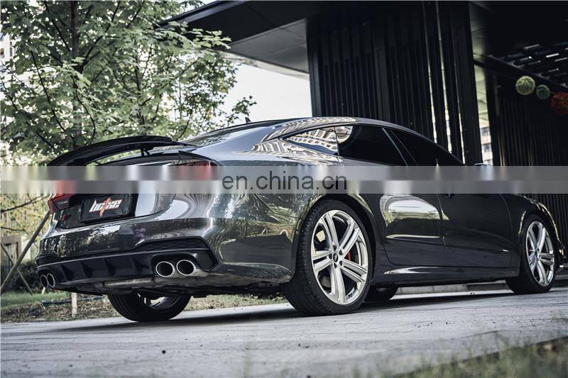 Runde New Arrival Kits For Audi A7 Upgrade Bctxw Style Carbon Fiber Body Kit Front Lip Rear Lip Spoiler