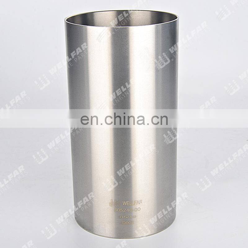 Machinery engien part cylinder liner 102mm for 6BT 3904166/3900396/286WV02/UC4598/C21100