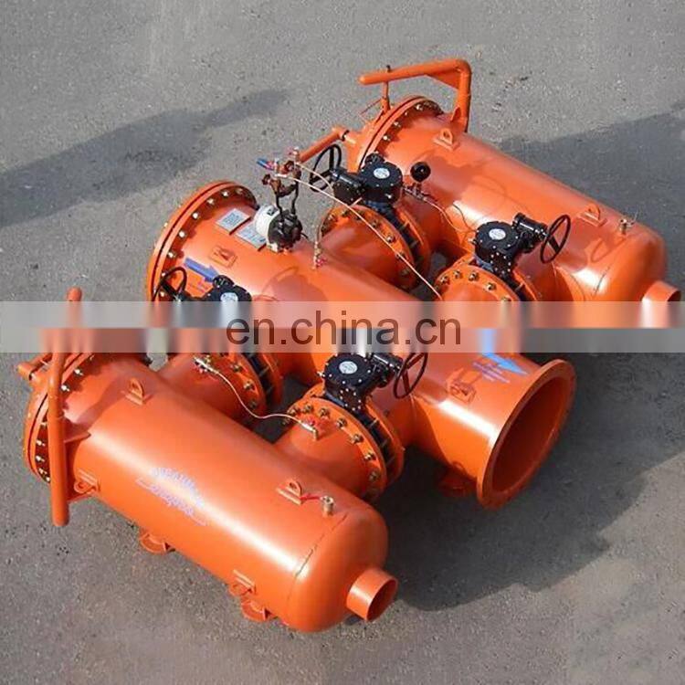 Factory custom high quality automatic self cleaning brush filter