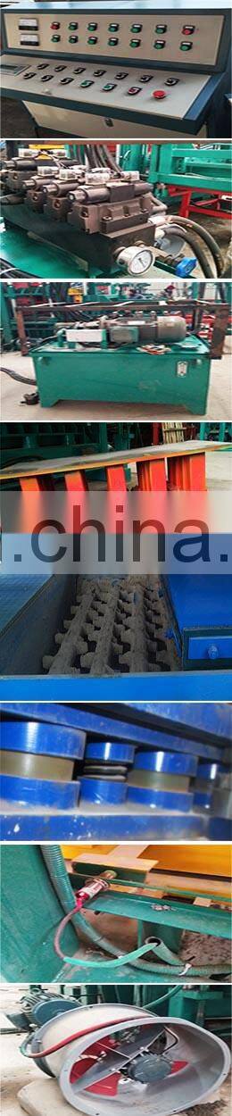 hydraulic concrete cinder interlocking paving blocks making machine/compressed earth brick making machine