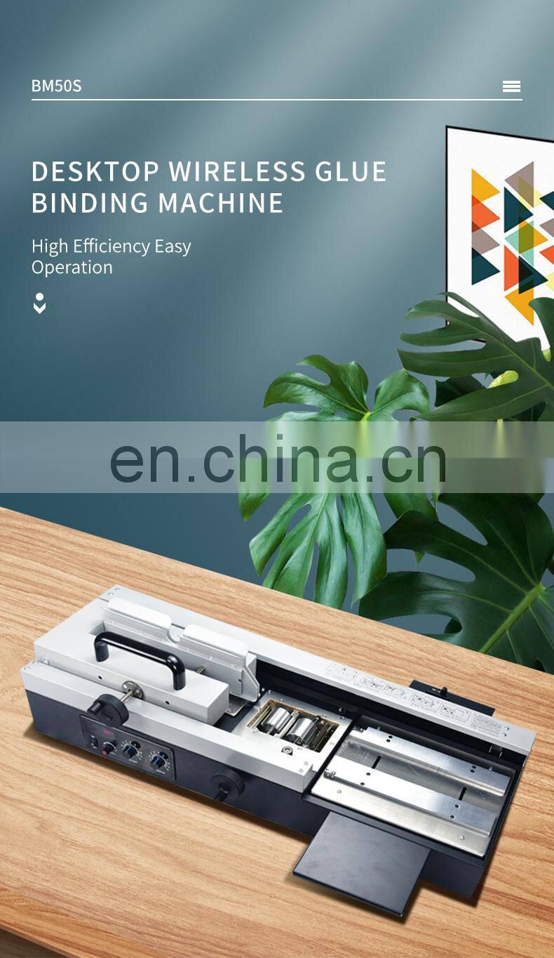 a4 high speed good quality book binding machine