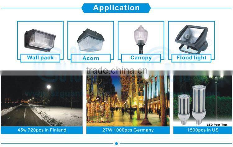 High power UL TUV e40 60 watt led corn lamp