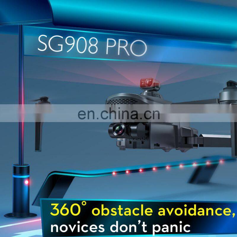 SG908 Drone With 4K quadcopter Camera 3-axis gimbal 1.2km control drones professional long distance drone sg908