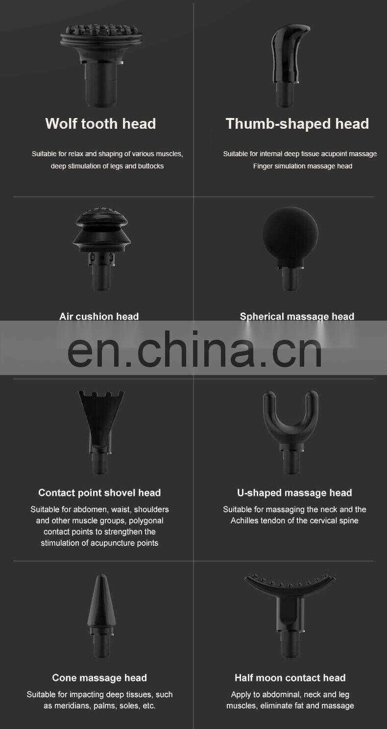 Mini Percussive Therapy Deep Tissue Muscle Treatment Triangle Massage Gun For Athlete