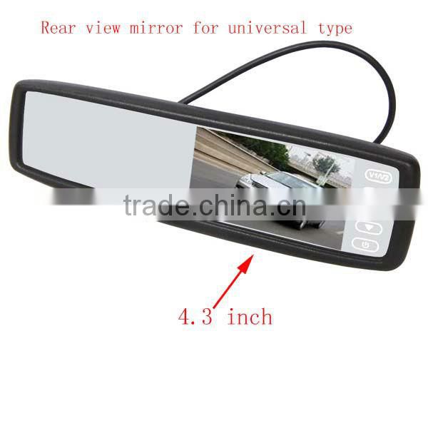 4.3 inch rear view mirror bluetooth rear view mirror monitor