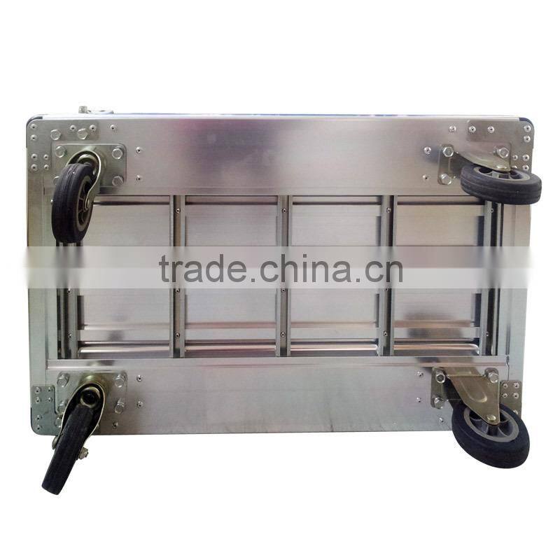 Durable alunimum platform hand truck dolly wagon hand pallet truck