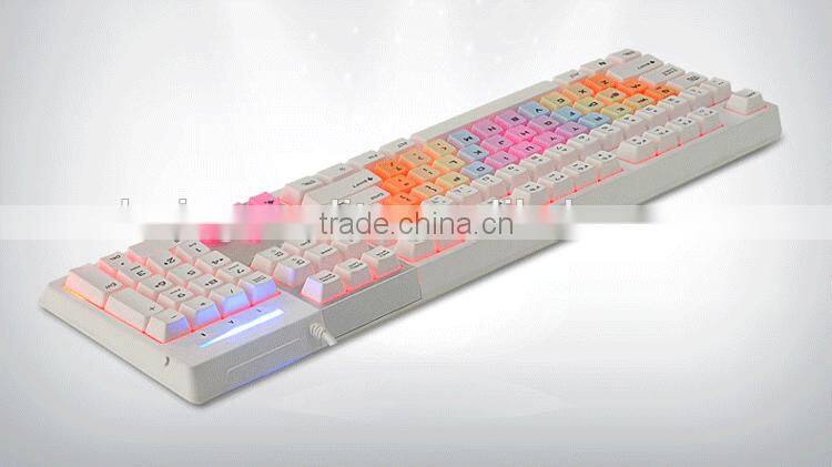New Product Micro Wired RGB Backlit Keyboard For Sale