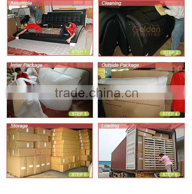 Foshan Golden Furniture designs leather headboard