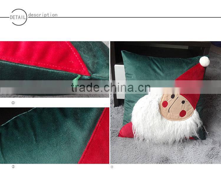 2016 New Design 3D Bells Singing Christmas Hone Deco Cushion