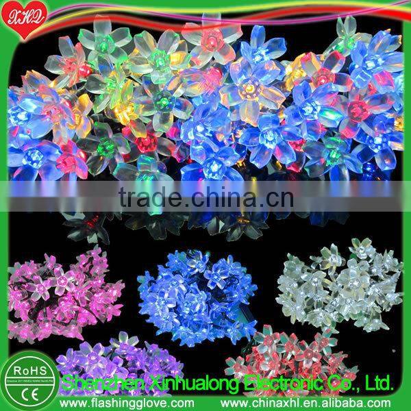 Decorations xmas LED flower strip light