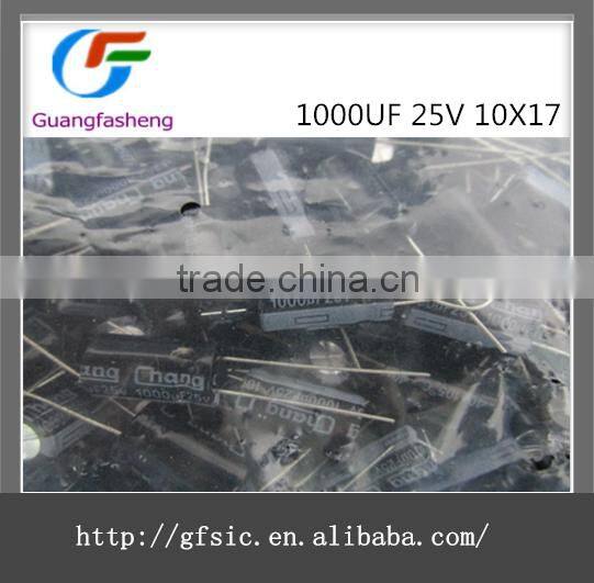 (hot sale)1000UF 25V 10X17