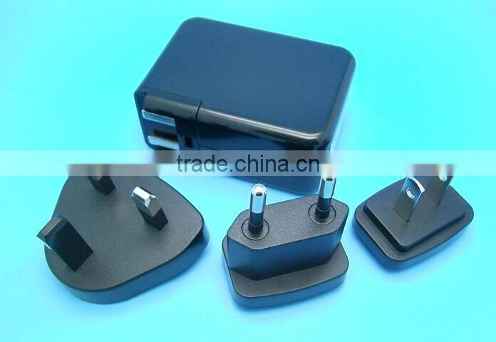 Portable travel charger 3.5/4.2A 4 ports Wall Charger