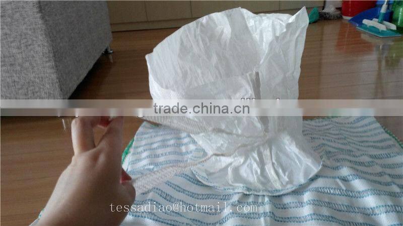 Breathable China factory supply bulk bag/jumbo bags for onions/potatos/ sand/rice/seed