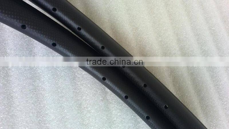 23mm width child bike rim 3k matte finish 38mm 451mm clincher carbon rim