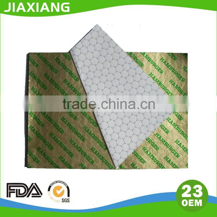 aluminium foil laminated paper for food butter wrapping