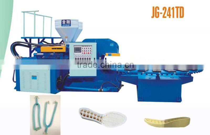 Double color PVC strap injection machine
