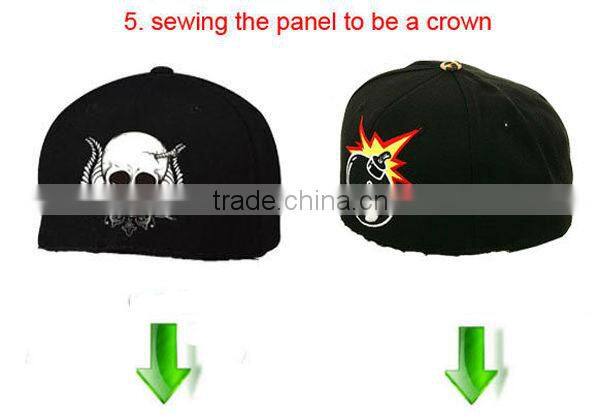 fashion cotton customized army style hat and caps