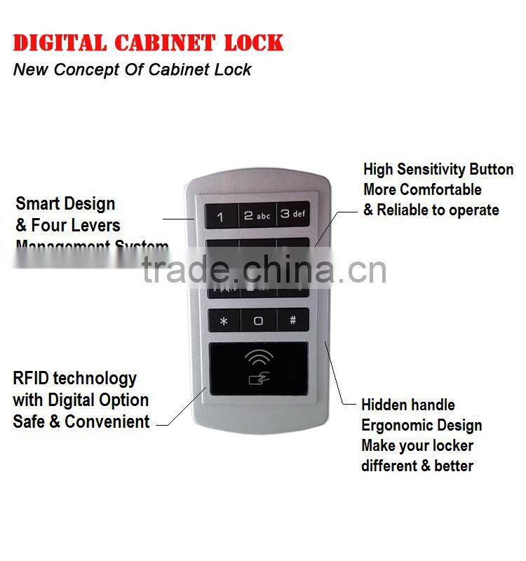 Model E3000A Office Electronic Digital Furniture Lock for Locker
