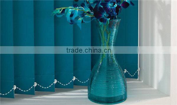 Customized simple design style vertical blind motorized curtain designs venetian bilnds curtain