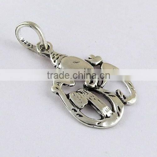 Charming Blue Lapis Pendant, Silver Jewellery India, Gemstone Silver Jewellery