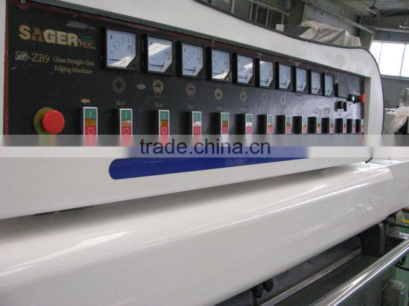 45 degree glass straight line grinding machine/CNC machine for glass processing