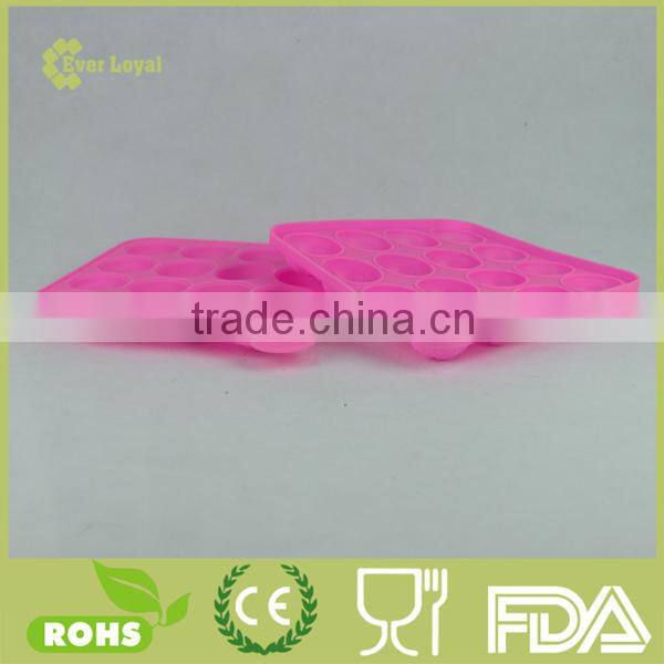 16 Holes Cake Lollipop Molds Silicone Ice Tray Lollipop Chocolate Mold