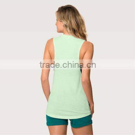 funny frog printing women's t back tank top for ladies hotsale