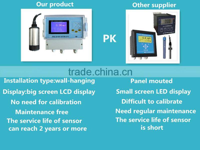 cheap optical aquaculture high accuracy RS485 dissolved oxygen meter