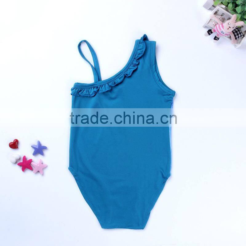 One Piece Elsa Princess 2015 Kids Girls Swimwear