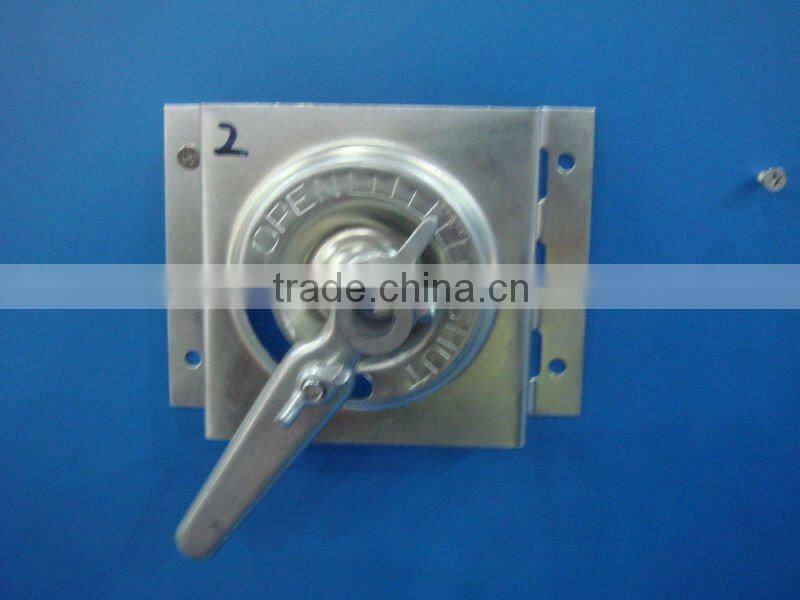 Quadrant damper handle for volume control hvac damper parts