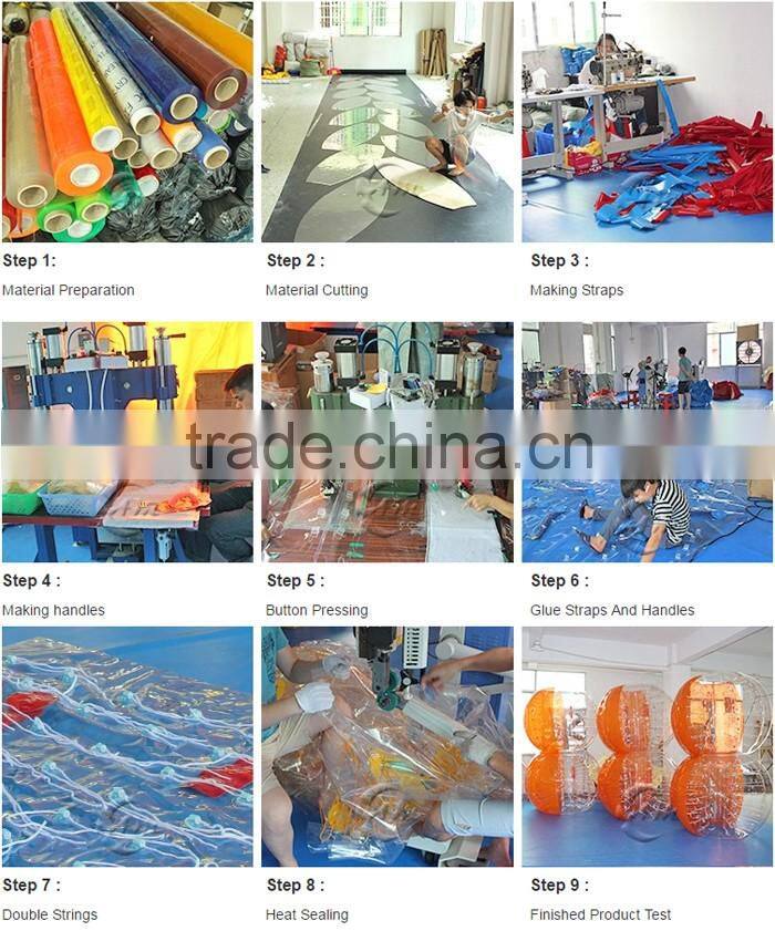 Best selling funny inflatable bubble soccer,bubble football equipment