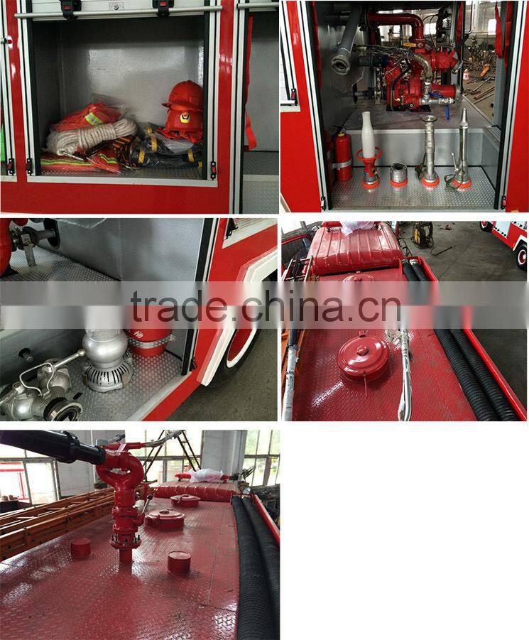 8000~10000 liter water/foam fire trucks for sale in europe